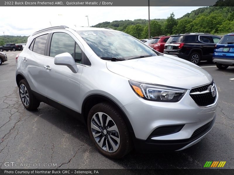 Front 3/4 View of 2022 Encore Preferred AWD