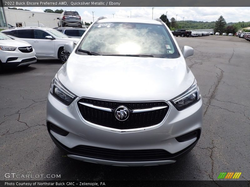 Quicksilver Metallic / Ebony 2022 Buick Encore Preferred AWD