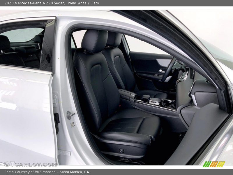 Polar White / Black 2020 Mercedes-Benz A 220 Sedan