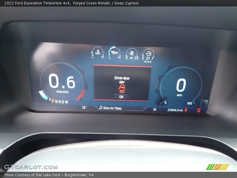  2022 Expedition Timberline 4x4 Timberline 4x4 Gauges
