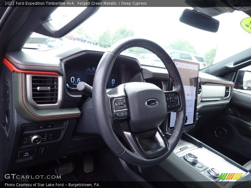 Forged Green Metallic / Deep Cypress 2022 Ford Expedition Timberline 4x4