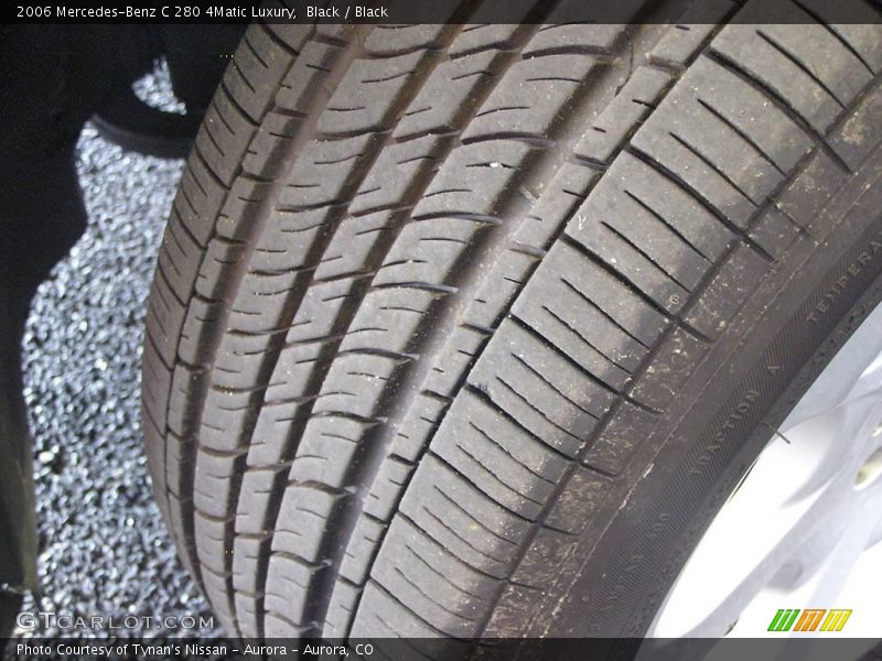 Black / Black 2006 Mercedes-Benz C 280 4Matic Luxury