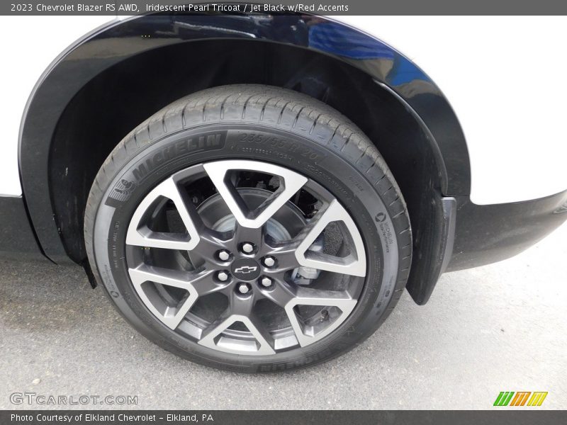 Iridescent Pearl Tricoat / Jet Black w/Red Accents 2023 Chevrolet Blazer RS AWD