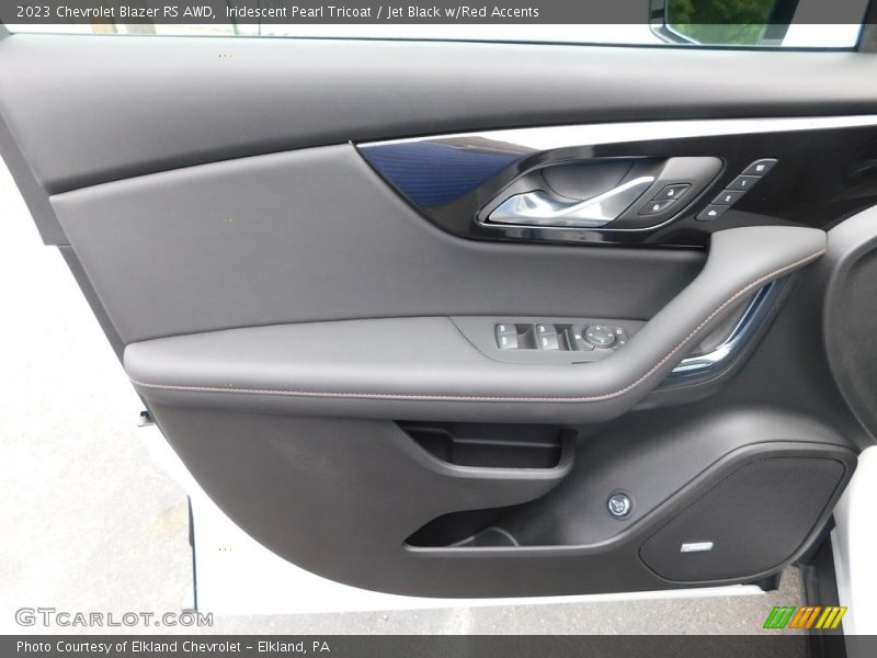 Iridescent Pearl Tricoat / Jet Black w/Red Accents 2023 Chevrolet Blazer RS AWD