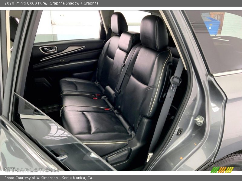 Rear Seat of 2020 QX60 Pure