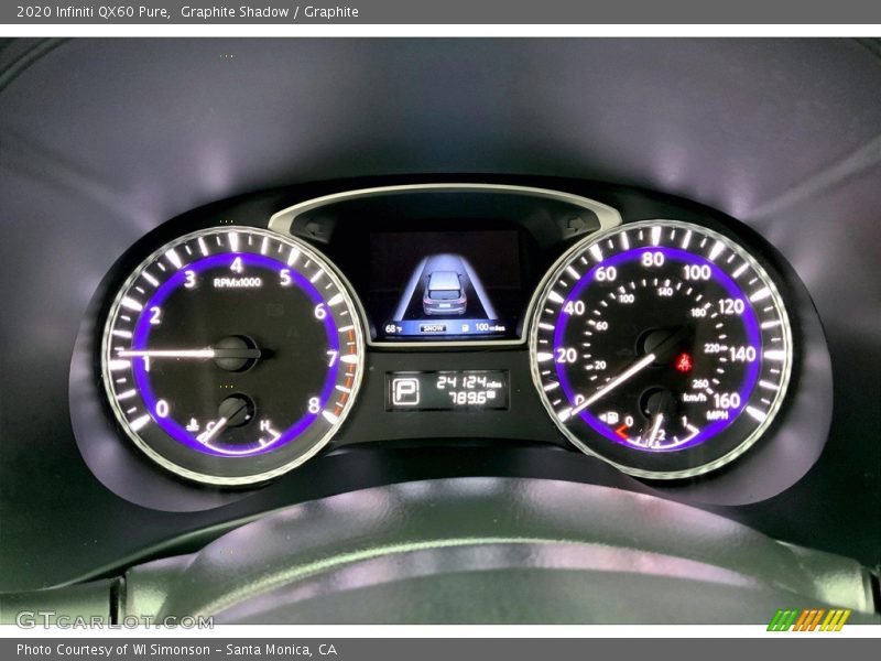  2020 QX60 Pure Pure Gauges