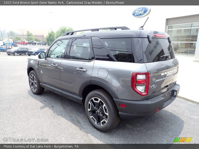 Carbonized Gray Metallic / Ebony/Roast 2023 Ford Bronco Sport Outer Banks 4x4