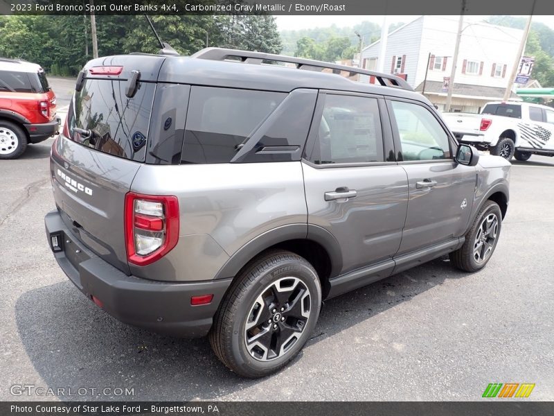 Carbonized Gray Metallic / Ebony/Roast 2023 Ford Bronco Sport Outer Banks 4x4