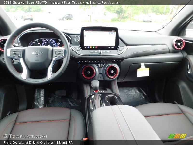 Iridescent Pearl Tricoat / Jet Black w/Red Accents 2023 Chevrolet Blazer RS AWD