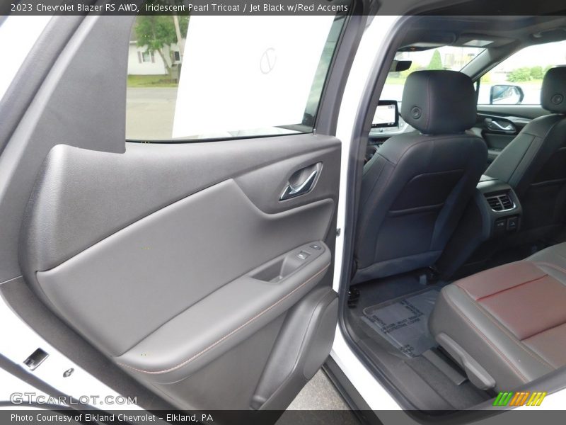Iridescent Pearl Tricoat / Jet Black w/Red Accents 2023 Chevrolet Blazer RS AWD