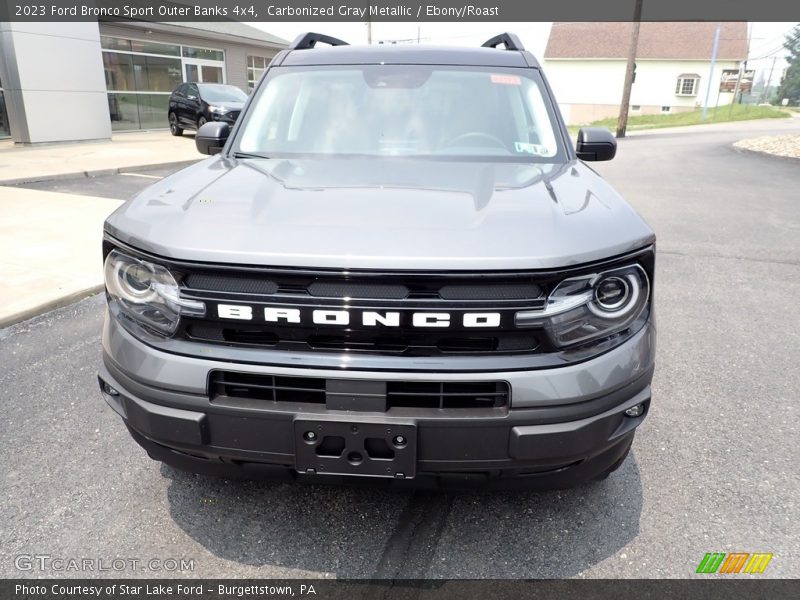 Carbonized Gray Metallic / Ebony/Roast 2023 Ford Bronco Sport Outer Banks 4x4