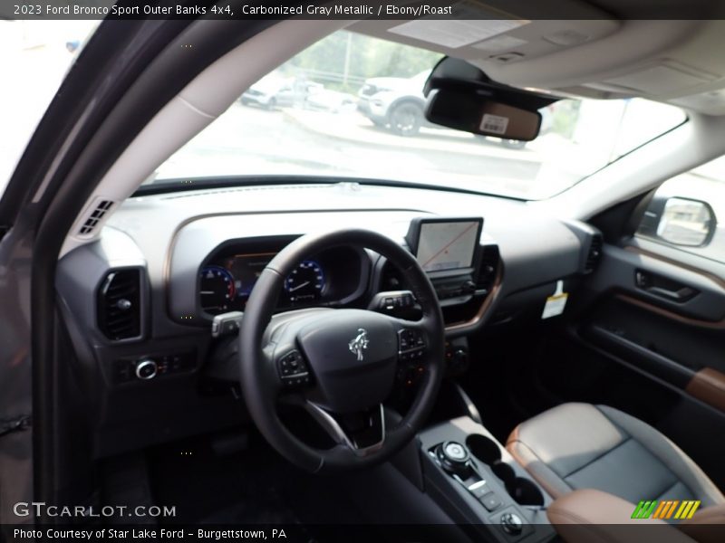 Carbonized Gray Metallic / Ebony/Roast 2023 Ford Bronco Sport Outer Banks 4x4