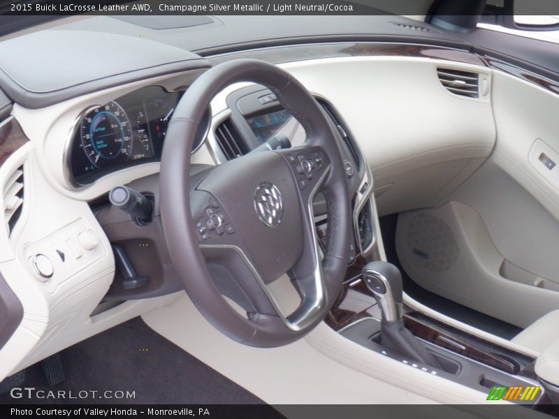 Dashboard of 2015 LaCrosse Leather AWD