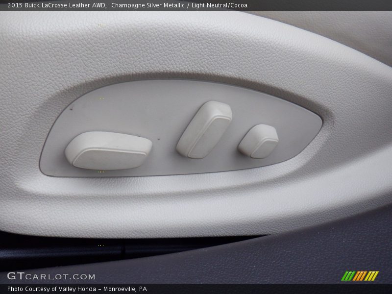 Front Seat of 2015 LaCrosse Leather AWD