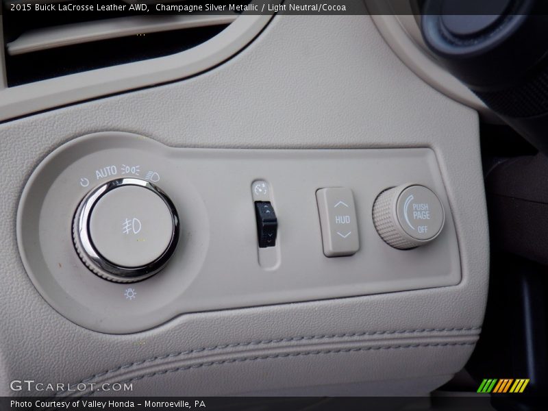 Controls of 2015 LaCrosse Leather AWD