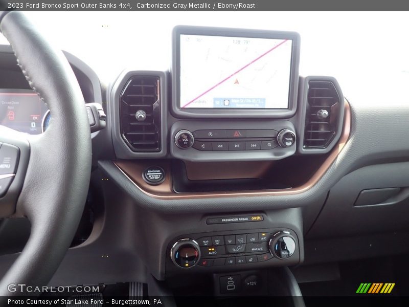 Carbonized Gray Metallic / Ebony/Roast 2023 Ford Bronco Sport Outer Banks 4x4