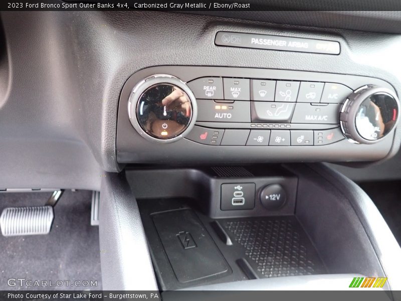 Controls of 2023 Bronco Sport Outer Banks 4x4