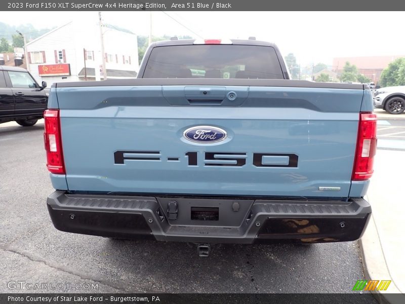  2023 F150 XLT SuperCrew 4x4 Heritage Edition Area 51 Blue