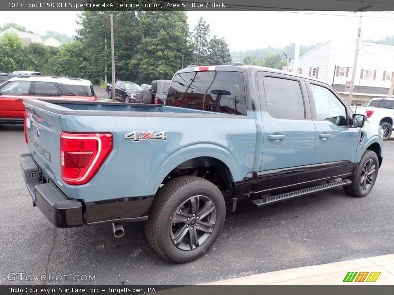  2023 F150 XLT SuperCrew 4x4 Heritage Edition Area 51 Blue