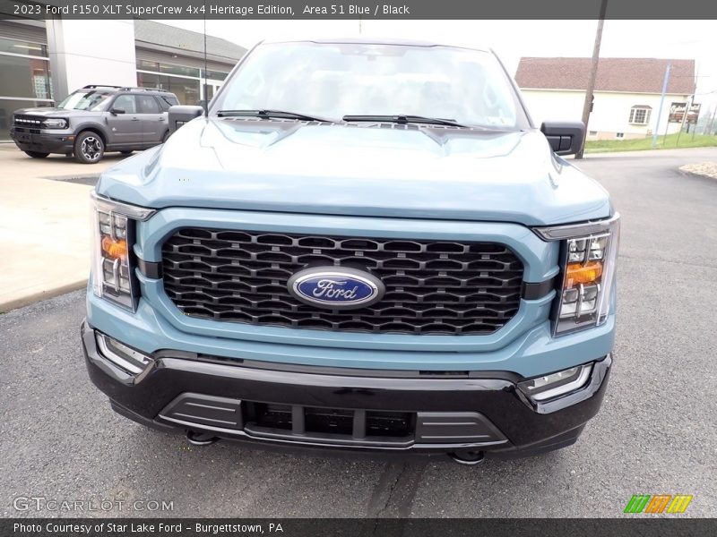  2023 F150 XLT SuperCrew 4x4 Heritage Edition Area 51 Blue