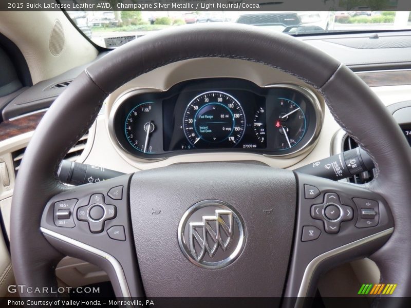  2015 LaCrosse Leather AWD Steering Wheel