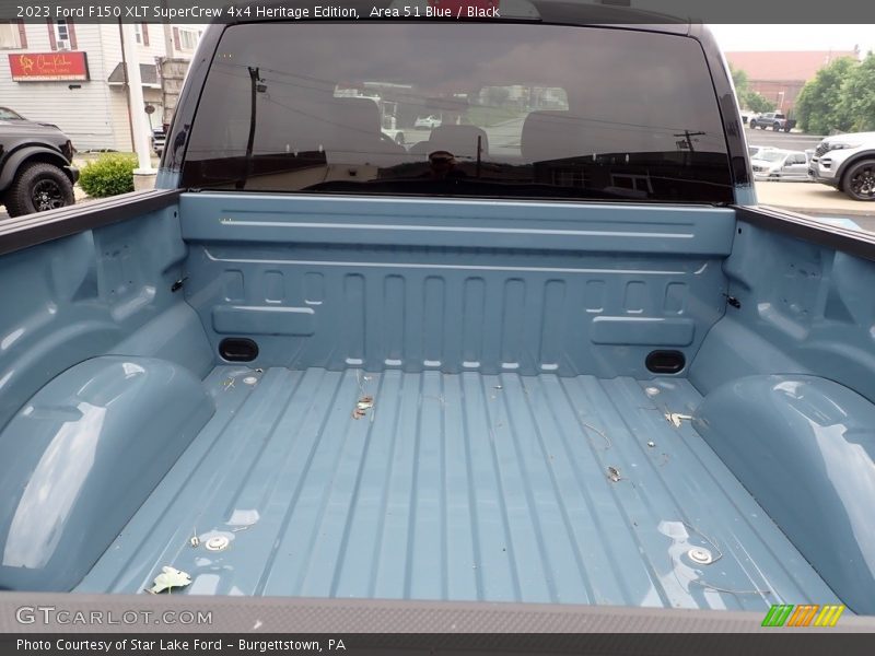 2023 F150 XLT SuperCrew 4x4 Heritage Edition Trunk