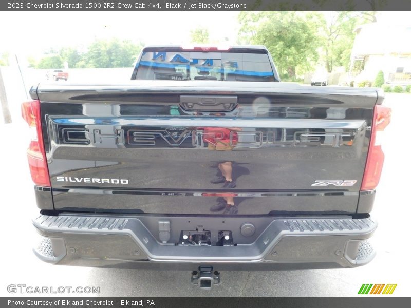 Black / Jet Black/Graystone 2023 Chevrolet Silverado 1500 ZR2 Crew Cab 4x4