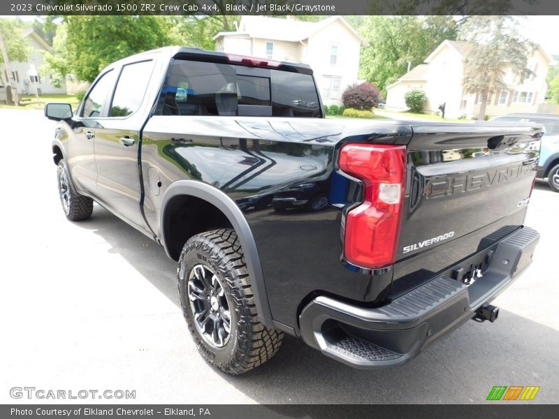 Black / Jet Black/Graystone 2023 Chevrolet Silverado 1500 ZR2 Crew Cab 4x4