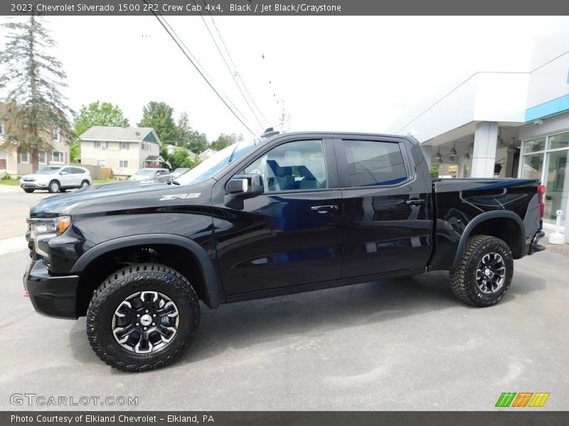 Front 3/4 View of 2023 Silverado 1500 ZR2 Crew Cab 4x4