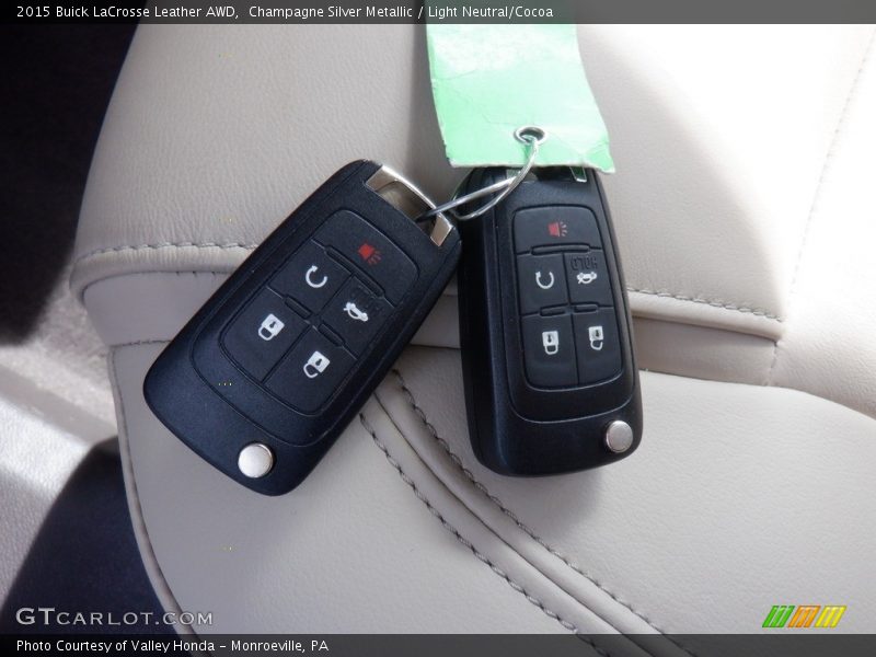 Keys of 2015 LaCrosse Leather AWD