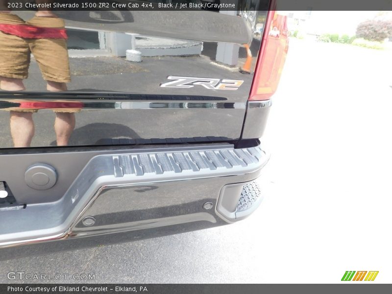 Black / Jet Black/Graystone 2023 Chevrolet Silverado 1500 ZR2 Crew Cab 4x4
