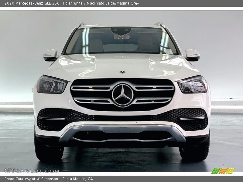 Polar White / Macchiato Beige/Magma Grey 2020 Mercedes-Benz GLE 350