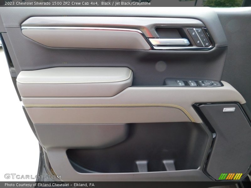 Door Panel of 2023 Silverado 1500 ZR2 Crew Cab 4x4