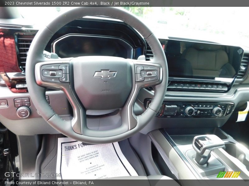 Dashboard of 2023 Silverado 1500 ZR2 Crew Cab 4x4