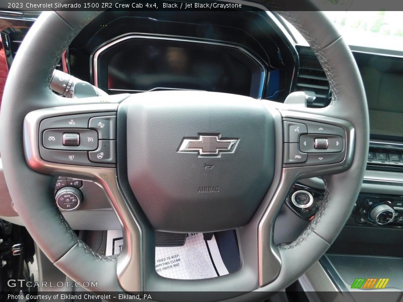  2023 Silverado 1500 ZR2 Crew Cab 4x4 Steering Wheel