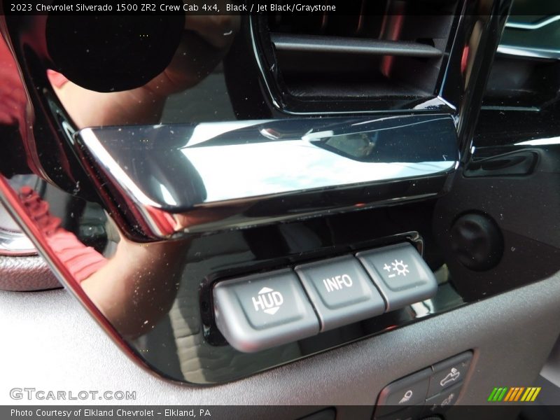 Controls of 2023 Silverado 1500 ZR2 Crew Cab 4x4