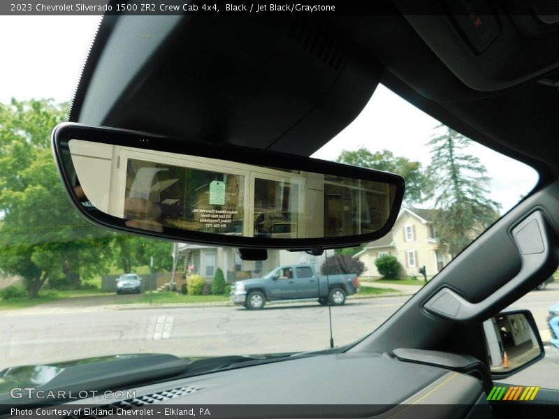 Black / Jet Black/Graystone 2023 Chevrolet Silverado 1500 ZR2 Crew Cab 4x4