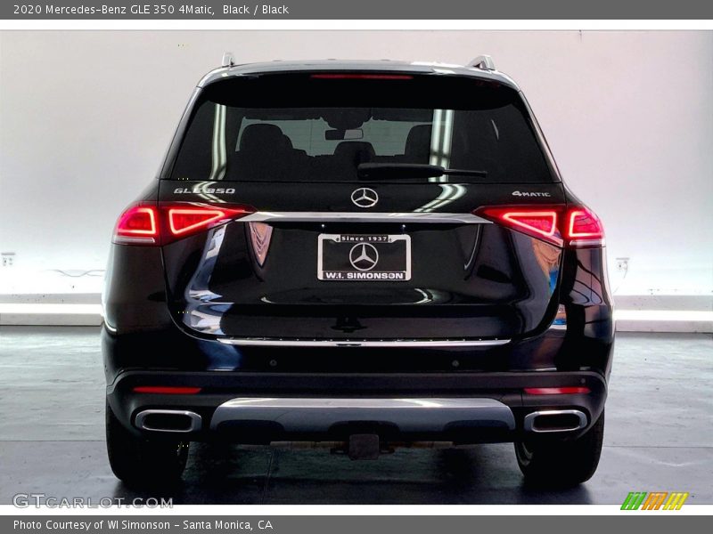 Black / Black 2020 Mercedes-Benz GLE 350 4Matic