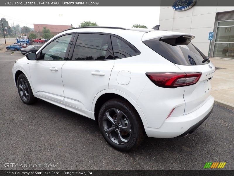 Oxford White / Ebony 2023 Ford Escape ST-Line AWD