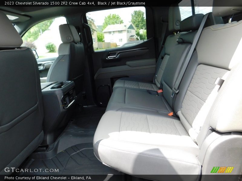 Black / Jet Black/Graystone 2023 Chevrolet Silverado 1500 ZR2 Crew Cab 4x4