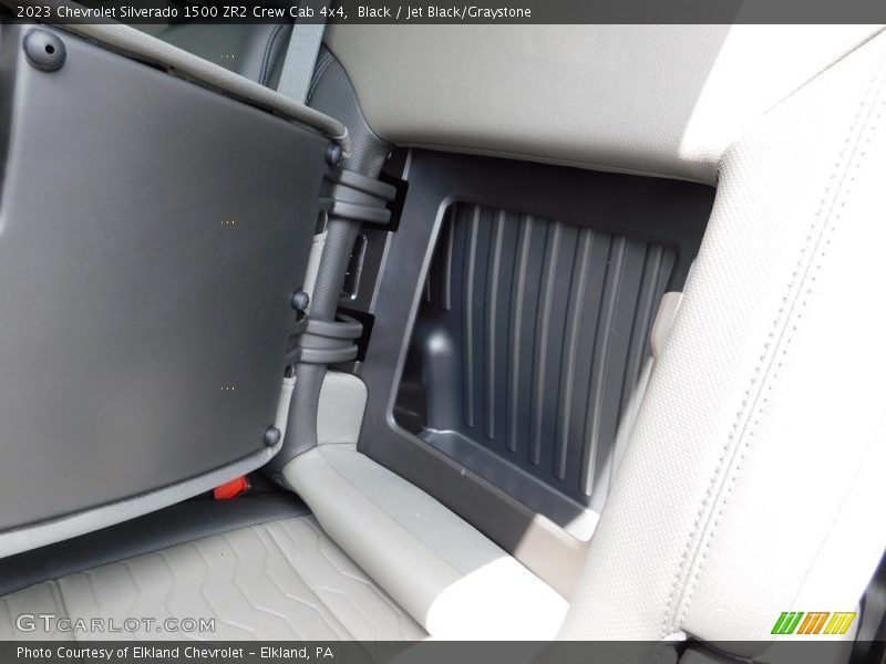 Black / Jet Black/Graystone 2023 Chevrolet Silverado 1500 ZR2 Crew Cab 4x4