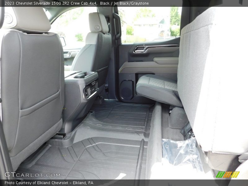 Black / Jet Black/Graystone 2023 Chevrolet Silverado 1500 ZR2 Crew Cab 4x4