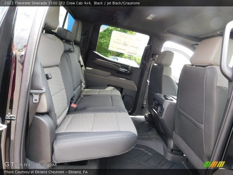 Black / Jet Black/Graystone 2023 Chevrolet Silverado 1500 ZR2 Crew Cab 4x4