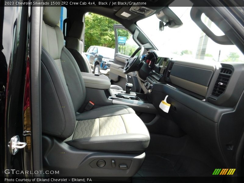  2023 Silverado 1500 ZR2 Crew Cab 4x4 Jet Black/Graystone Interior