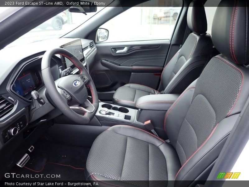 Front Seat of 2023 Escape ST-Line AWD