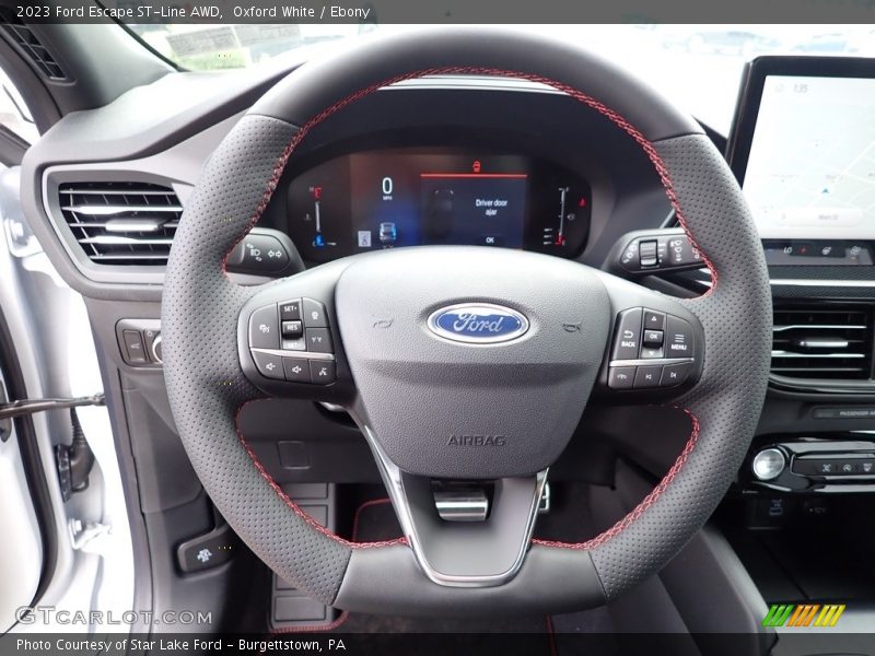  2023 Escape ST-Line AWD Steering Wheel