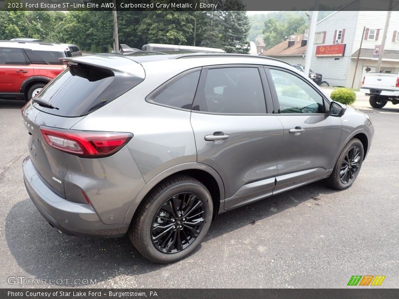 Carbonized Gray Metallic / Ebony 2023 Ford Escape ST-Line Elite AWD