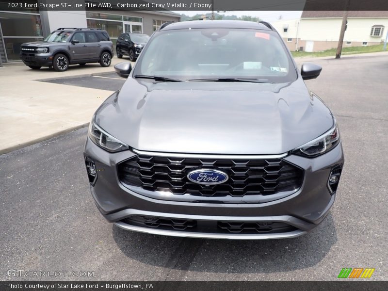 Carbonized Gray Metallic / Ebony 2023 Ford Escape ST-Line Elite AWD