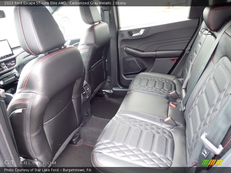 Rear Seat of 2023 Escape ST-Line Elite AWD