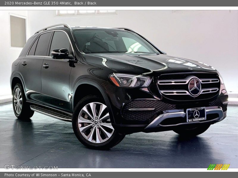 Black / Black 2020 Mercedes-Benz GLE 350 4Matic